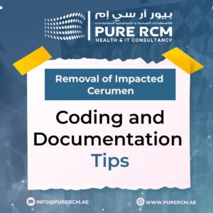 Removal of impacted cerumen using irrigation or lavage - CPT® 69209